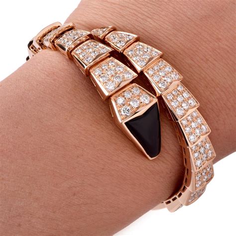 bvlgari snake bracelet gold.